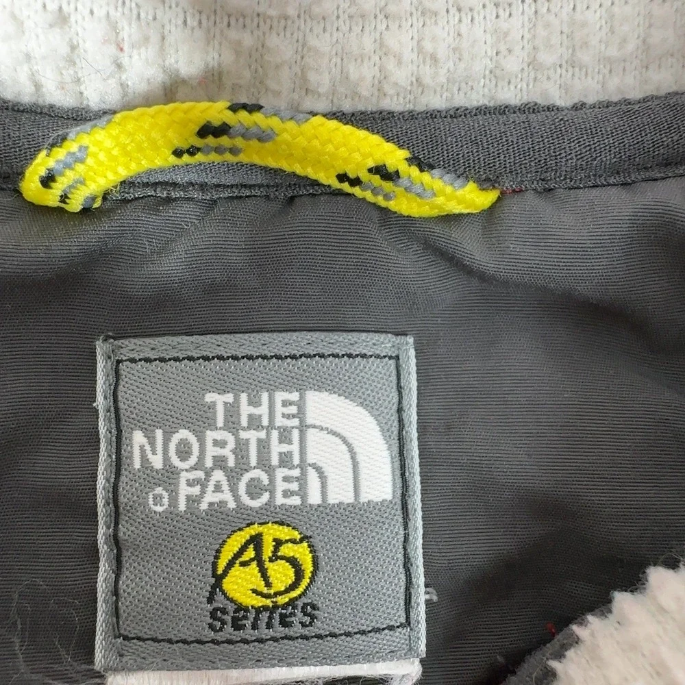 The North Face A5 Series Pullover Mens XXL Red Quarter Zip Waffle Knit Fleece‎